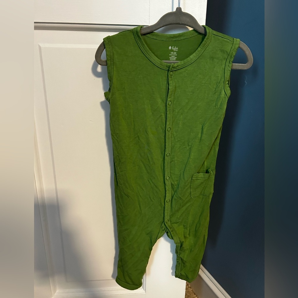 Kyte baby Fern Sleeveless Romper PLAY condition for washwear